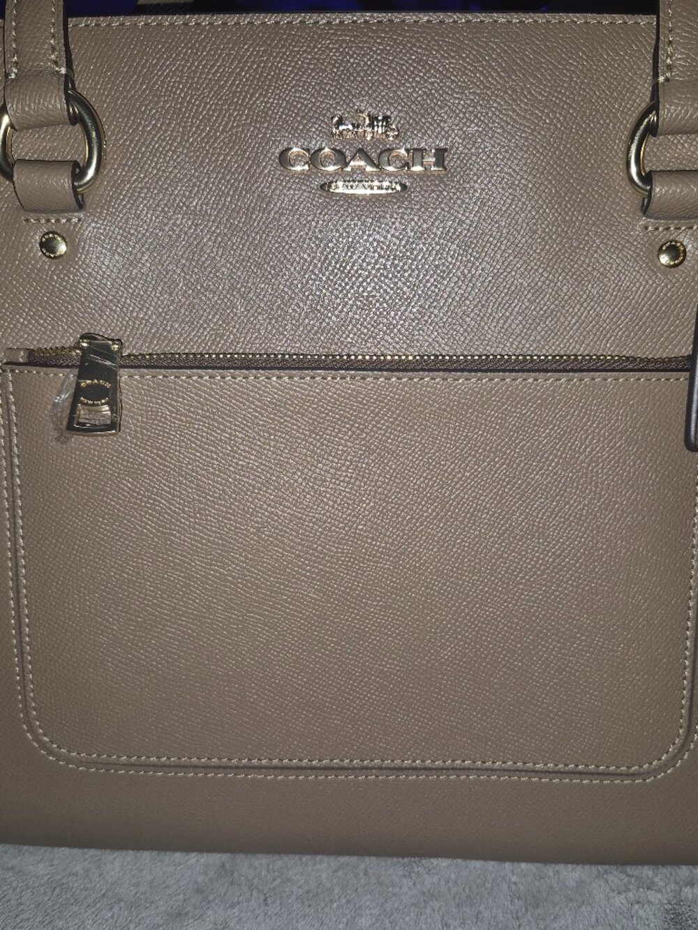 Coach leather station tote style ccd71